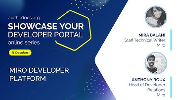 Showcase Your Developer Portal | Miro