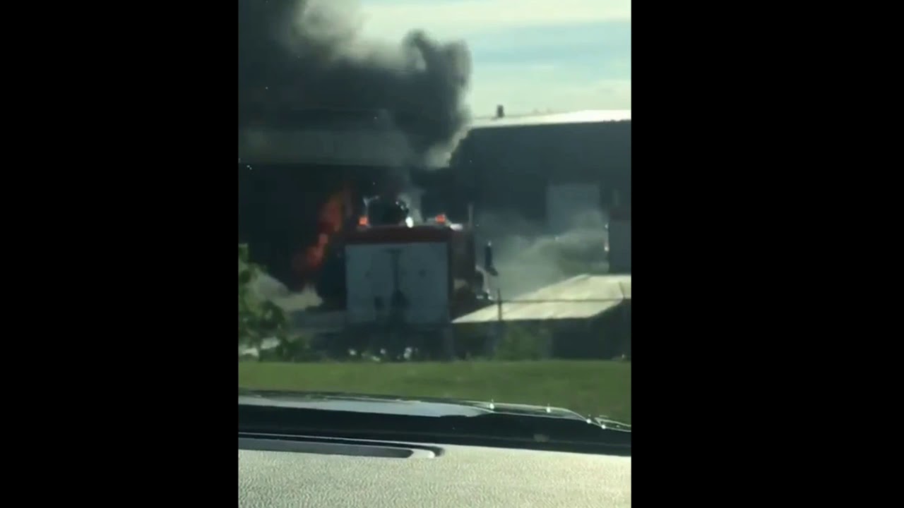 Tractor Trailer Fire in Paradise Saturday, June 30th - YouTube
