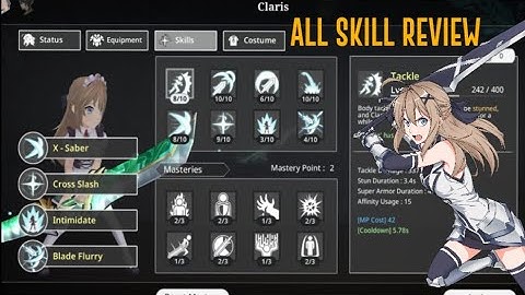 Epic Conquest 2 - Claris All Skill Review