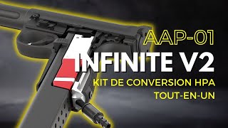 Installation ULTRA SIMPLE ET RAPIDE du kit de conversion HPA INFINITE V2 AAP-01 #airsoft #hpa