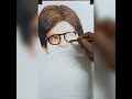 Painting by me with pencil colour  amitabh bachchan  souravarts