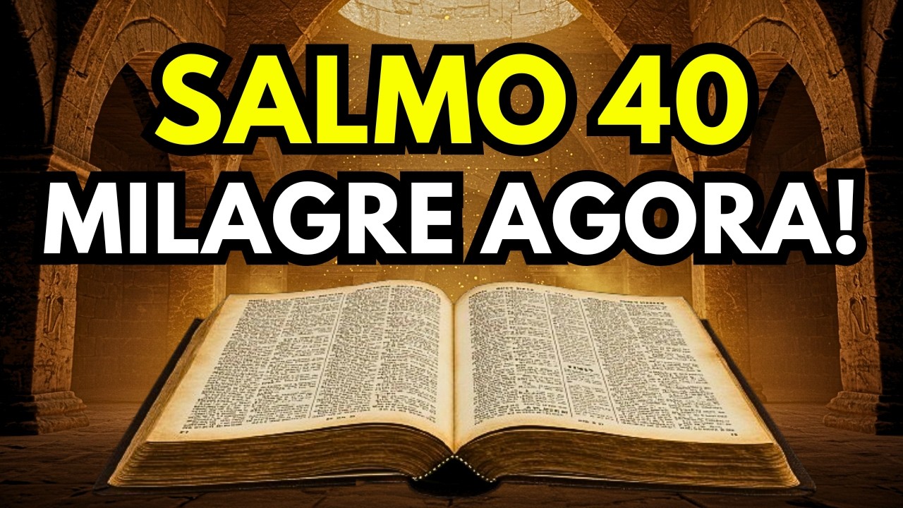 Deus Está Tirando Seu Milagre do Poço e Acelerando a Resposta (Salmo 40)
