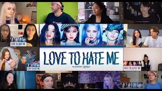 BLACKPINK Love To Hate Me Lyrics (블랙핑크 Love To Hate Me 가사) [Color Coded Lyrics/Eng] Reaction Mashup