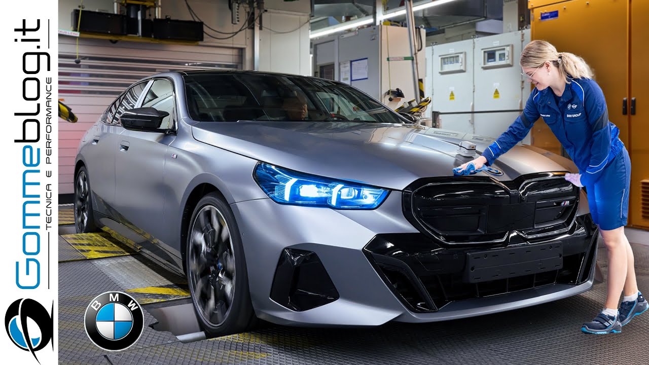 ⁣BMW 5 Series (2024) PRODUCTION - German Car Factory Manufacturing Process