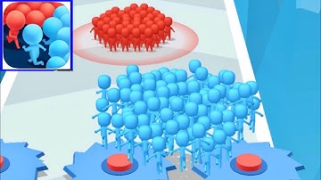 Count Masters: Crowd Runner 3D Gameplay New Update All Levels 1-3 (iOS/Android )