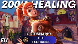 200K heal Ying Life exchange Coldsnappy (Grandmaster) - Paladins Competitive Gameplay