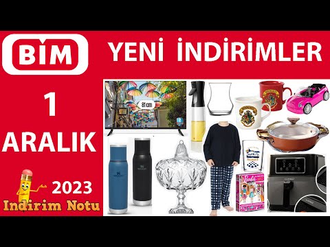 BİM 1 ARALIK 2023 AKTÜEL ÜRÜNLER KATALOĞU ÇIKTI BİM GERÇEK İNDİRİMLİ KATALOG ÜRÜNLERİ