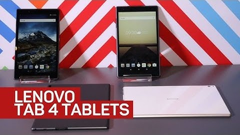 Lenovo Tab 4 tablets want to play with your kids