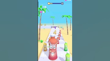 🥥 Satisfying Mobile Games 2024 - JUICE RUN gameplay  Level 261 - #shortsvideo #shortfeed #shorts