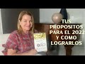 Tus Propositos para el 2022 y como lograrlos