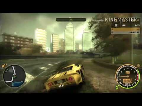 NFS Most Wanted Spectating the AI in Catch Up Mode