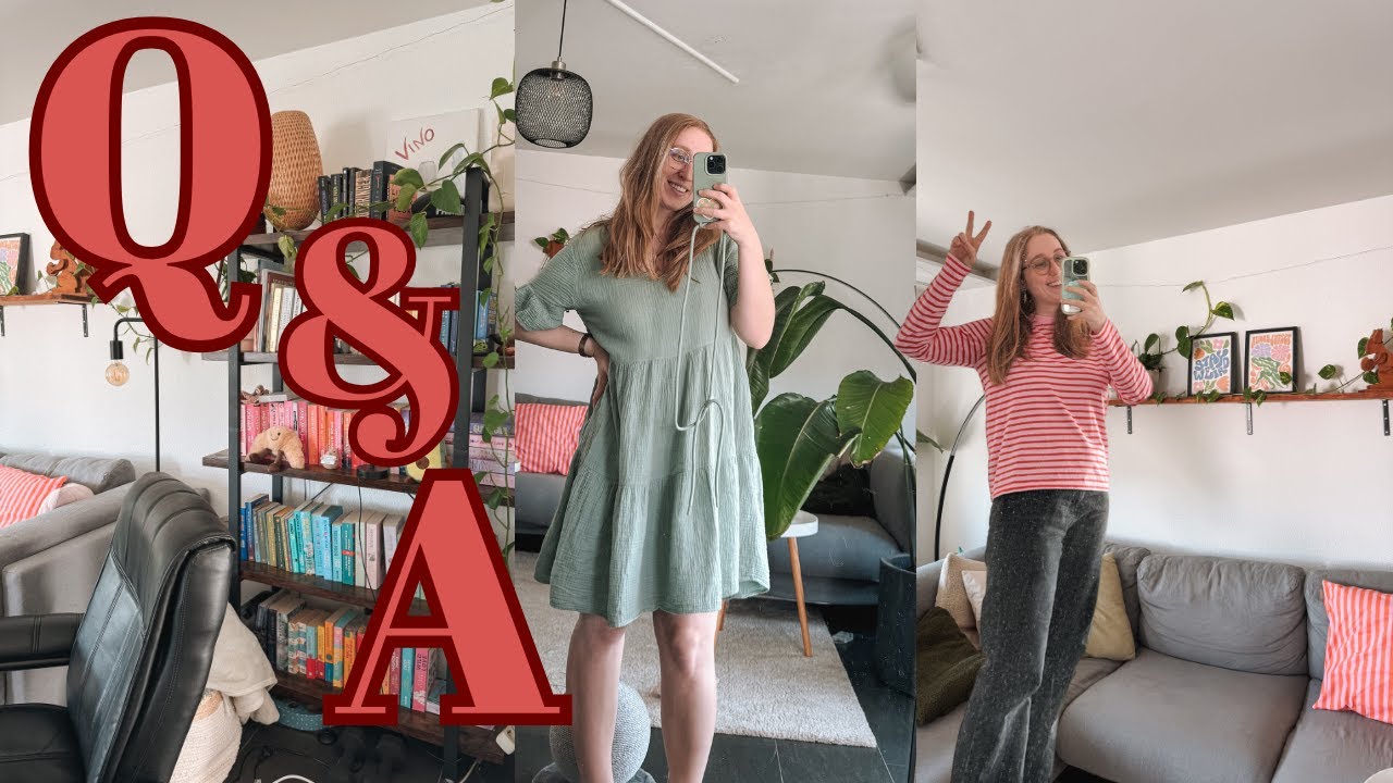 Q&A| Bücherregal Tour, Gedanken zu Minimalismus, was beschäftigt mich, Favoriten