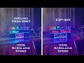Arduino Mega 2560 vs ESP32 Speed Comparison Visualized