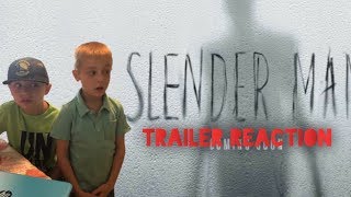 Slender Man Official Trailer- Kids Reaction