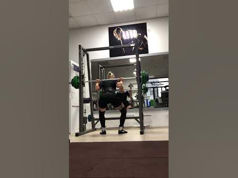 Присед в Смите 85/4___1.10 - YouTube