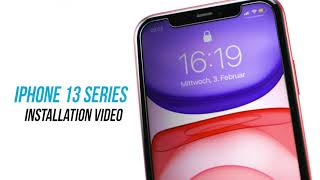 iPhone 13 Series Screen Protector Installation Frame Guide