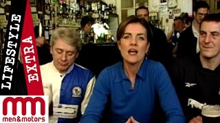Bolton Wanderers vs Blackburn Rovers Fans with Mary Parkinson
Mary Parkinson sits down in the pub with Bolton Wanderers and Blackburn Rovers fans and talks longevity and consistency or lack thereof at their representative clubs...
From the Men & Motors show The Vinne Jones Show, episode 23.
Original Air Date: 24.01.1998
Dont forget to SUBSCRIBE for more content!
https://www.youtube.com/channel/UCbcOzIDwmuaHc6qWQS0BbaQ?sub_confirmation=1
© Men and Motors - One Media iP 2016 Bolton Wanderers vs Blackburn Rovers Fans with Mary Parkinson
