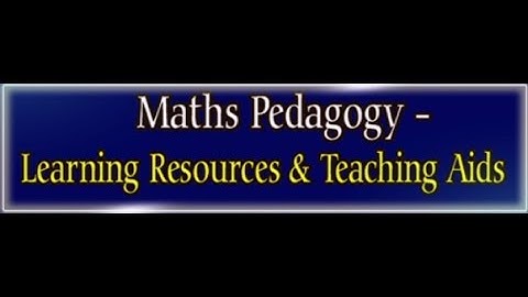 GURUKULAM (MAINS) || Maths - Learning Resources & Teaching Aids || LIVE SESSION With Suresh