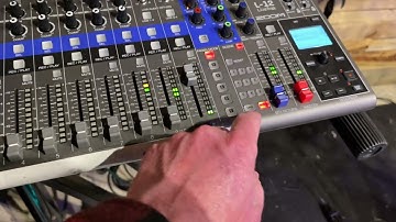 2023 Zoom LiveTrak L 12 Mixing Board Basics