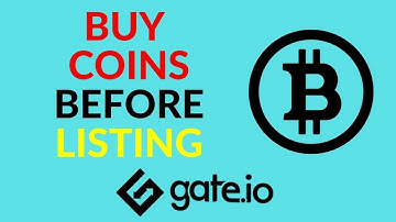 Crypto New Coins Listing on Gate.io | How to Buy Newly Launch Coins in Gate.io