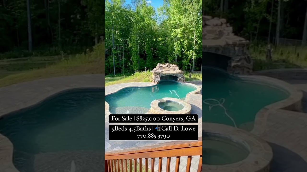 ✨For Sale In Conyers, GA✨D. Lowe, REALTOR®️📲770.885.3790 Call or Text🤩