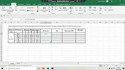 Cara Mudah Mencari Rata-rata Standar Deviasi
