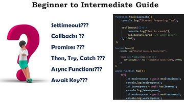 Callbacks - Promise - Async Functions - Await - Settimeout - (Beginner