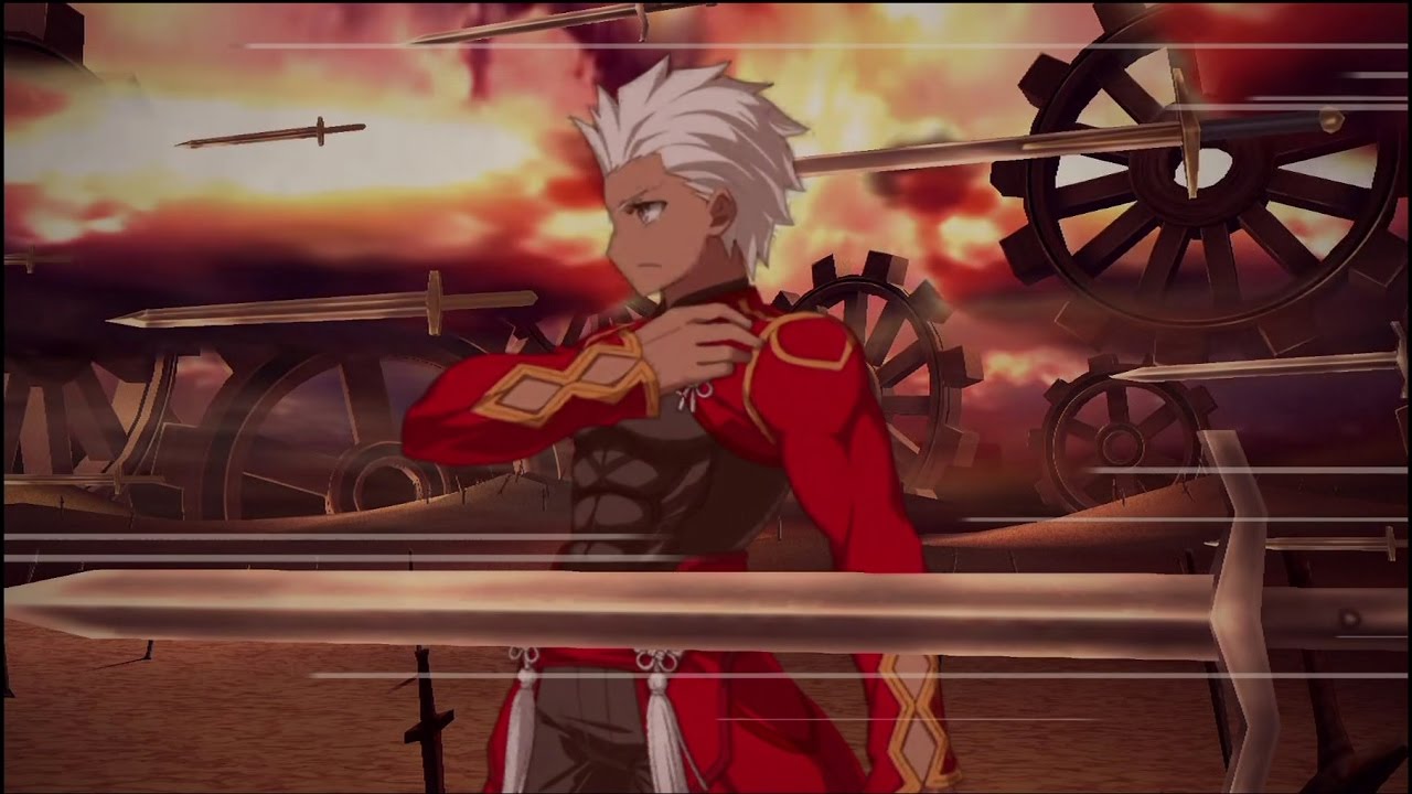 【FGO】エミヤ新モーション（宝具＋EXアタック） - YouTube