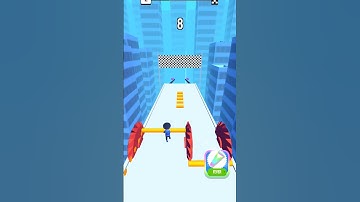 Roof Rails gameplay level 2 #2 #shorts