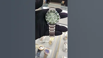 EMPORIO ARMANI Men S Green Watch AR11500 Heliosthewatchstore Viralvideos Mallofindia 