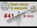 How to sharpen V carving chisel in seconds | KOCH series How to sharpen V carving chisel in seconds | KOCH series
