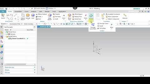 NX 12.0 Tutorial Tamil 27 : Introduction | Modeling | NX | Unigraphics