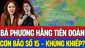 Phương Hằng Tiên Đoán Bão Số 15: Dự Báo Mới Nhất Và Hướng Di Chuyển Phức Tạp | Vấn Đề Cơ Bản