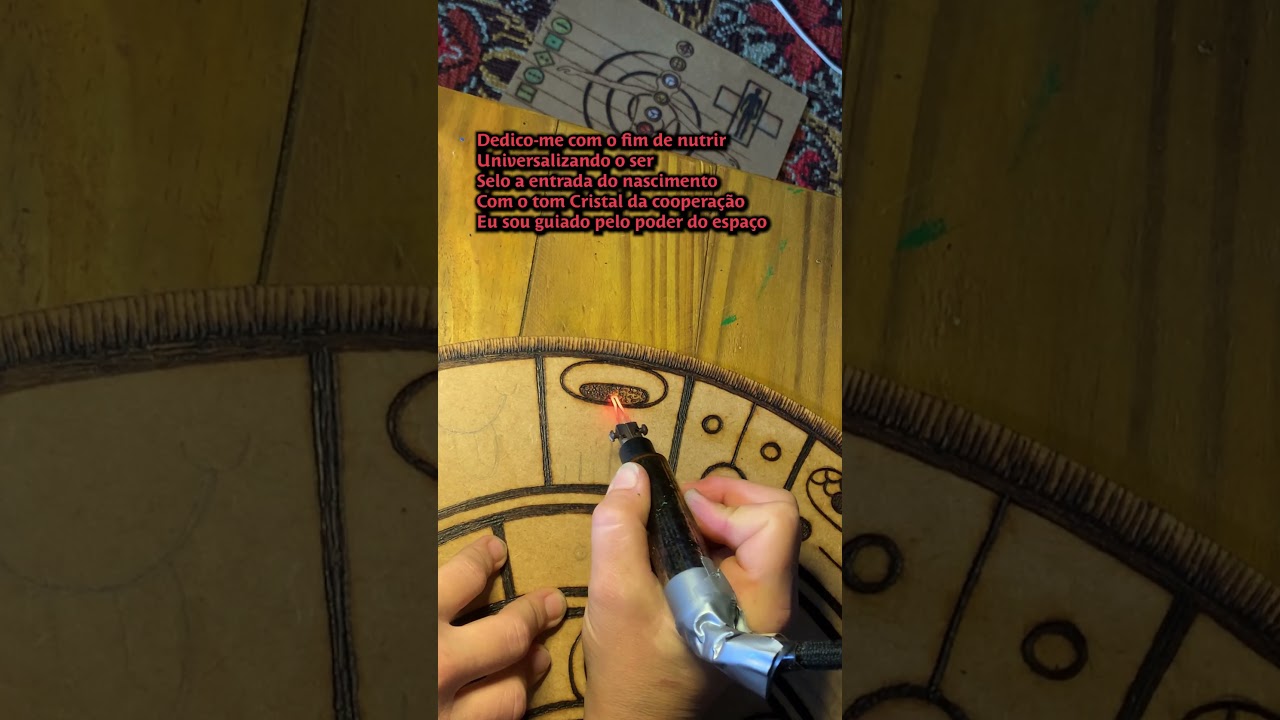 Kin 181 - Dragão Cristal Vermelho - Kin do dia com Arte 