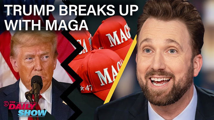Trump Breaks Up With MAGA Over “Boring” Epstein Files: “I Don’t Want Their Support” | The Daily Show