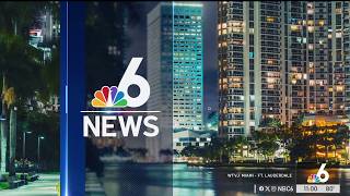 NBC 6 News at 11pm (WTVJ-TV) July 26th, 2026