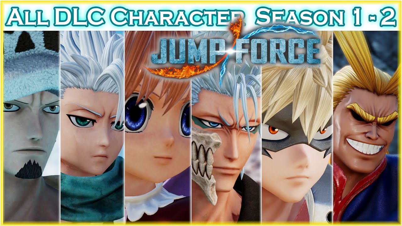Jump Force (All DLC Character Season 1 -  2 || ALL Ultimate Attack) English intro