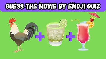 GUESS THE MOVIE BY EMOJI QUIZ | IQ Test | Quiz Maze #quiz #youtube #puzzle