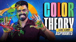 Struggling with Color Theory ? 🎨🖌️Basics to Concepts ✨ | For B.Des and B.Arch Aspirants .