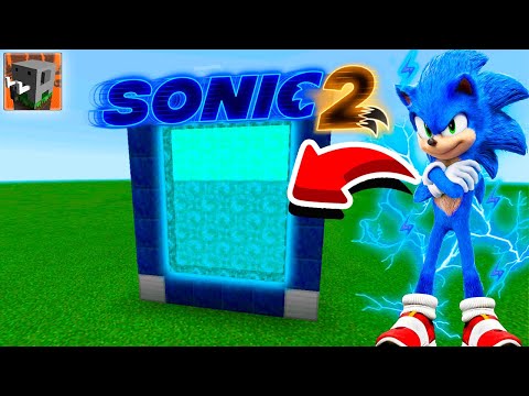 How to Make a PORTAL to SONIC 2 IN CRAFTSMAN