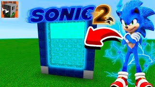 How to Make a PORTAL to SONIC 2 IN CRAFTSMAN