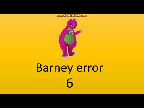 Barney error 5(Loud)