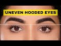 How To: Everyday Makeup On UNEVEN HOODED Eyes