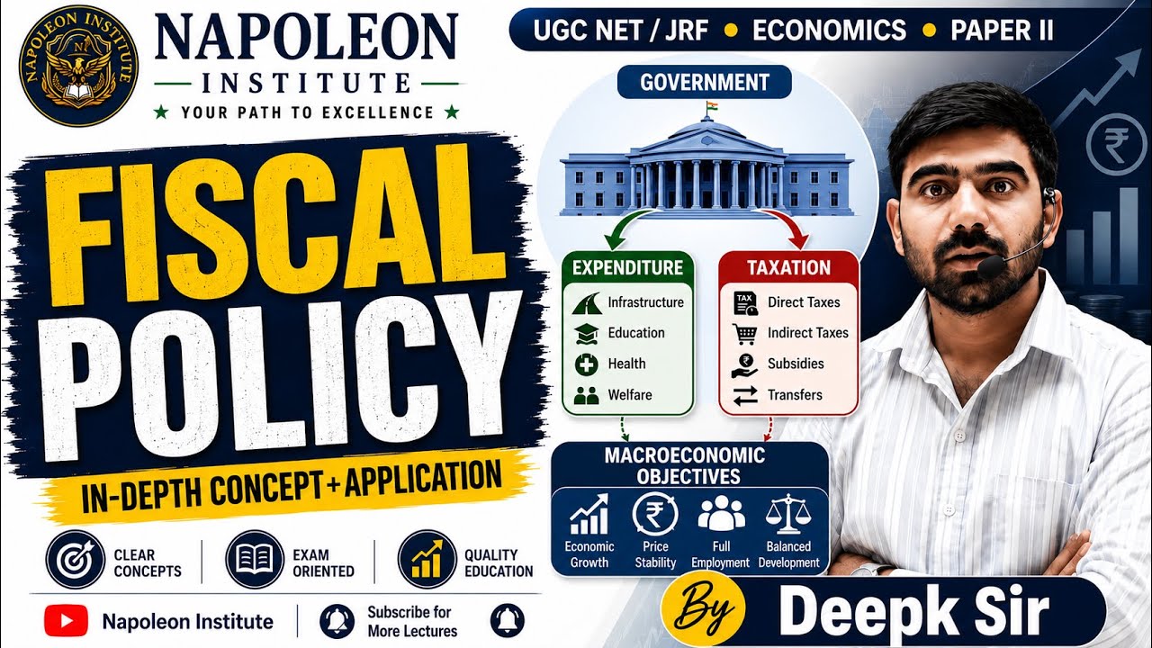 Fiscal policy (राजकोषीय नीति)