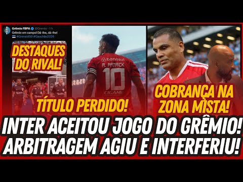 🚨⚠️ ENTREGAMOS O TÍTULO DE MÃO BEIJADA PROS CARAS • ARBITRAGEM INTERFERIU! • FALTOU VONTADE E QUERER