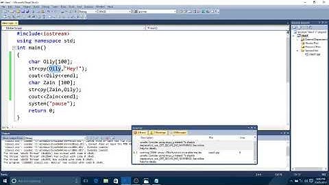 How to Copy Two Character Arrays C++ (URDU/HINDI)