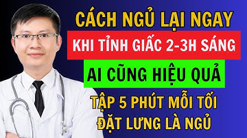Bác Sĩ Nhật Bản Tiết Lộ: 5 Lý Do NGƯỜI CAO TUỔI Thức Giấc 2-3 giờ sáng, Bài Tập 5 Phút Ngủ Lại Ngay!