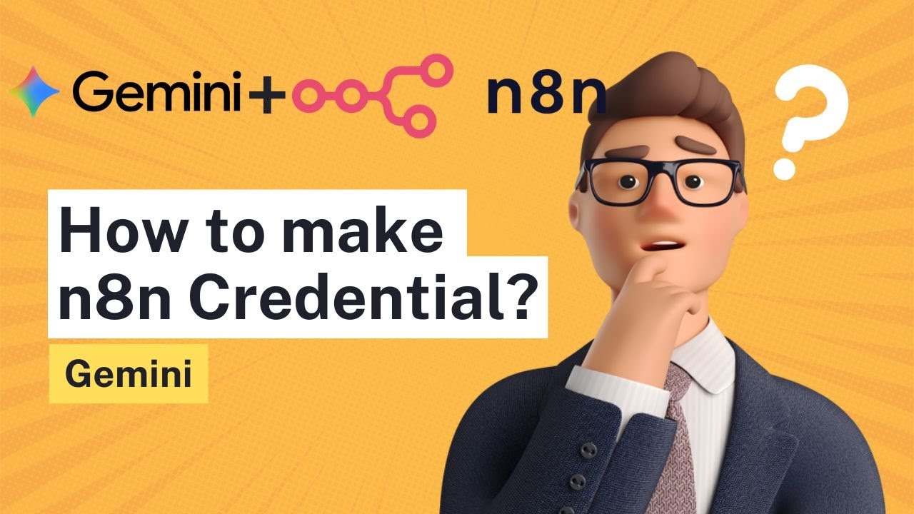 [n8n] Google Gemini Credential 만들기