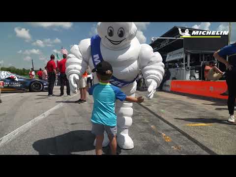 Special Moment with Michelin Man at VIR