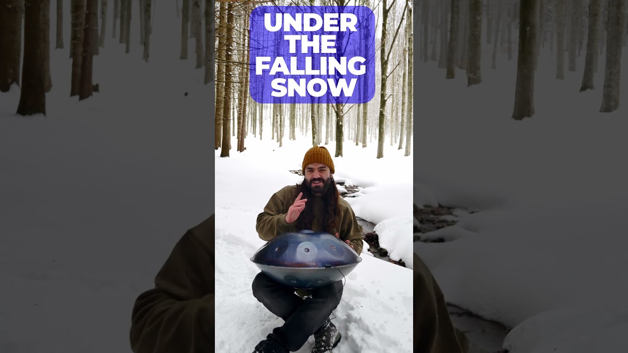 Frozen Hands Play The HandPan  ❄️🖐️